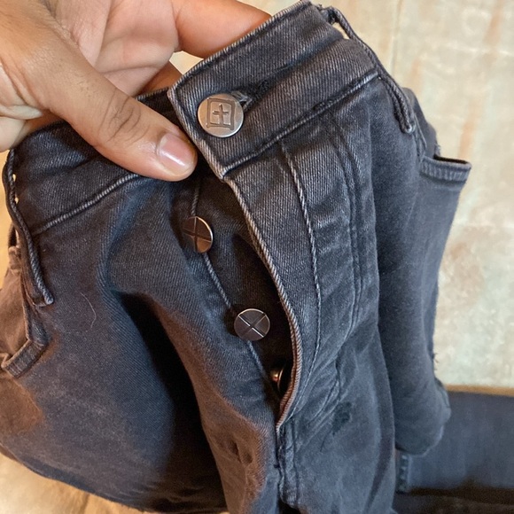 Ksubi Chitch Krow Krushed Black Denim - Picture 8 of 9